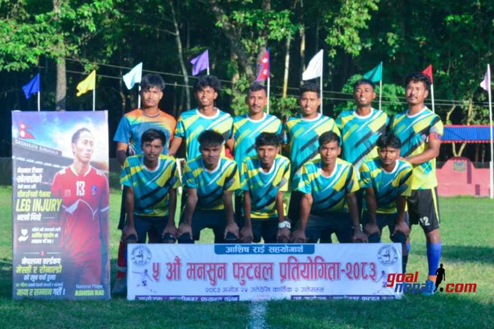 गोल्डेन स्टार फुटबल क्लब क्वार्टरफाइनलमा प्रवेश